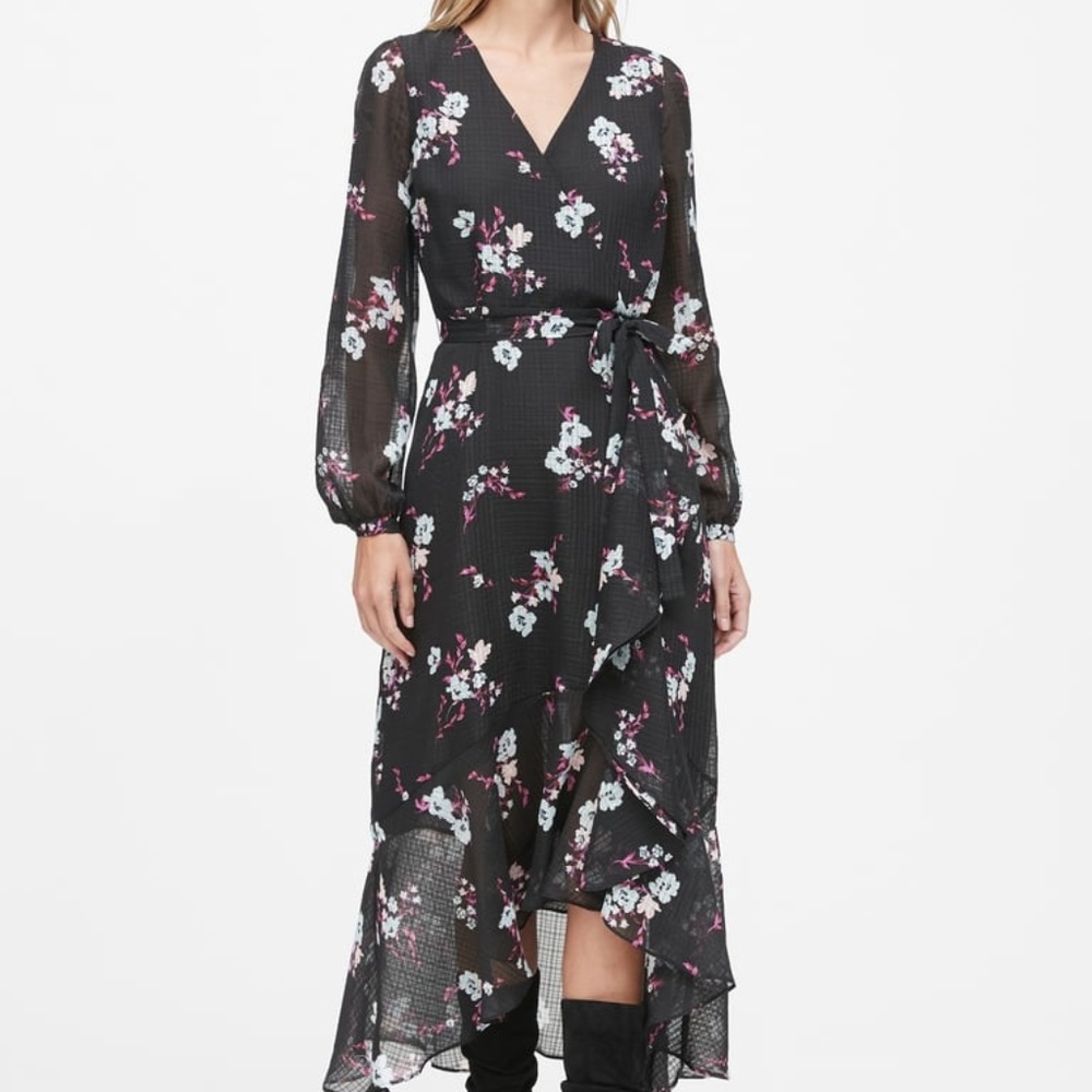 Banana Republic Maxi Floral Dress